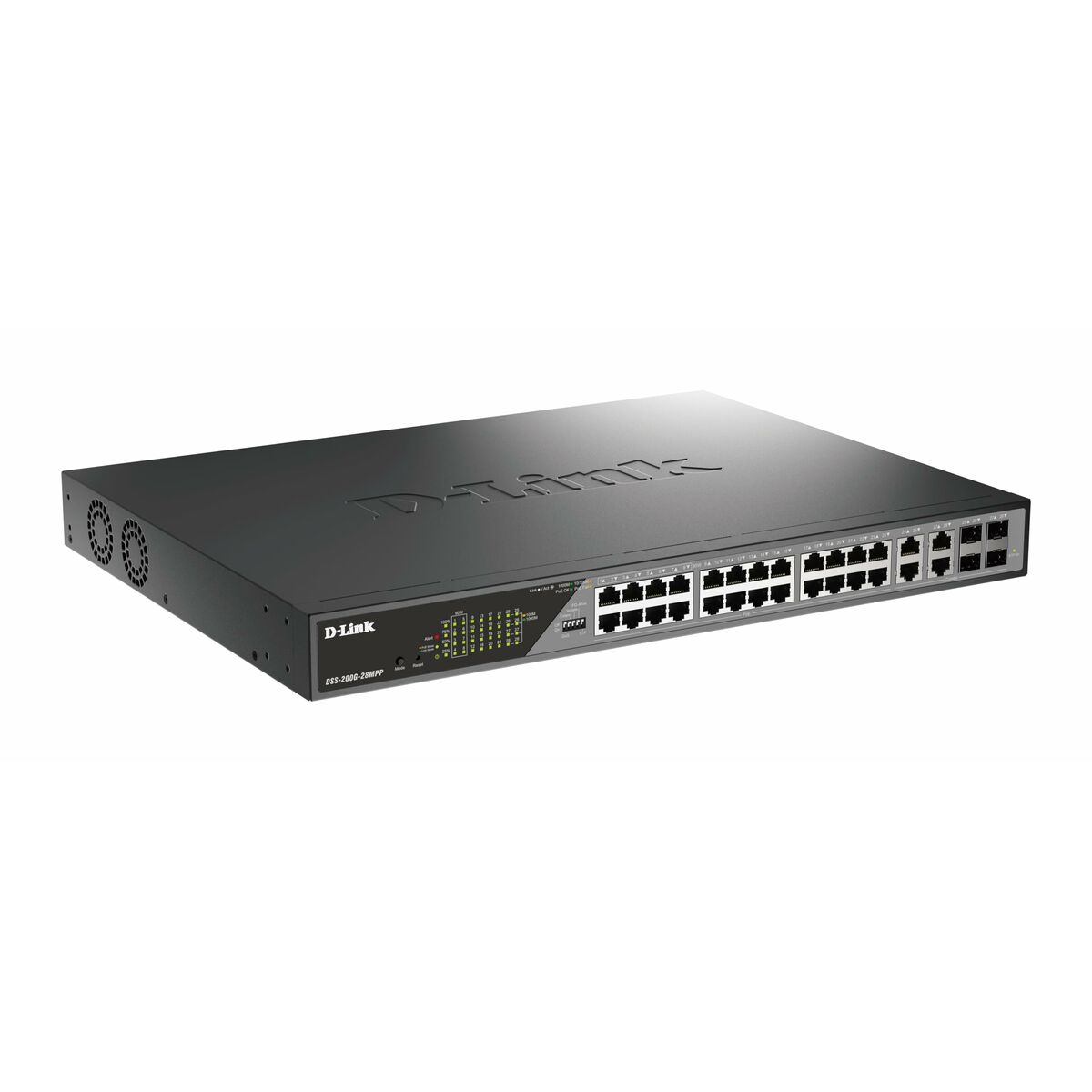 Kytkin D-Link DSS-200G-28MPP/E